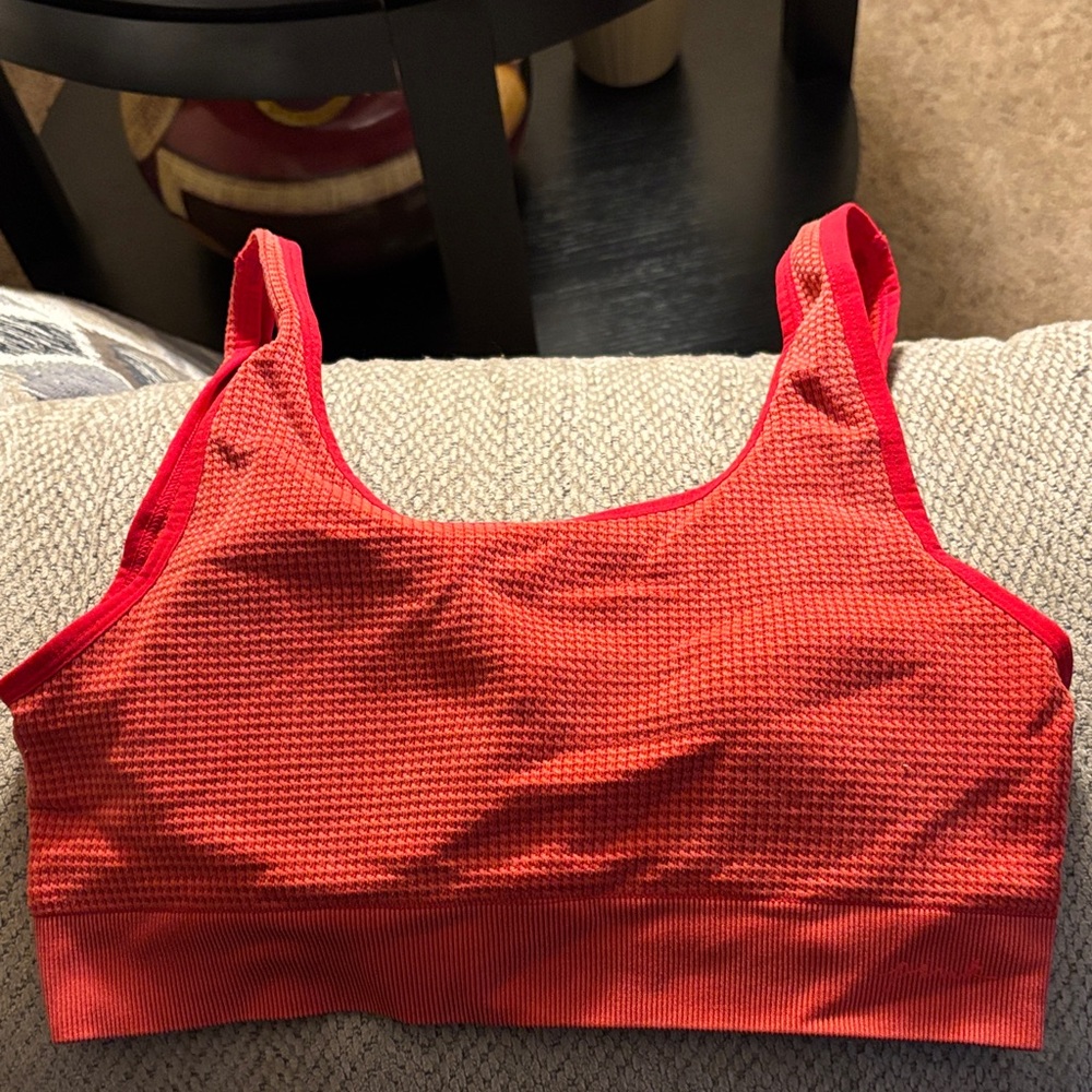 PINK Victoria's Secret Vibrant Red Sports Bra